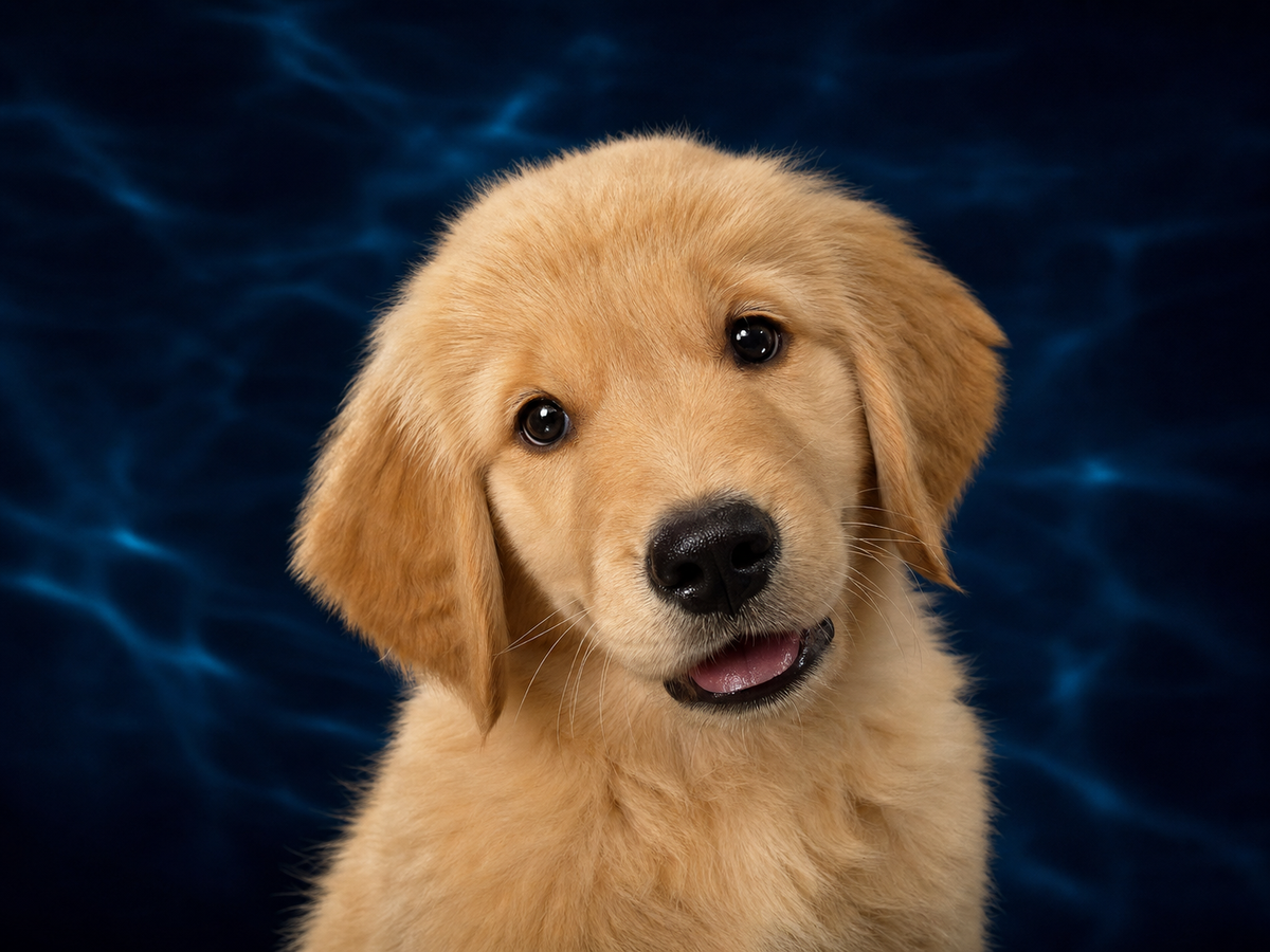 Golden retriever puppy